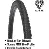 WTB Venture Gravel Bike Tire (700 x 40) Tubeless Folding – Light & Fast Rolling – Gravel & Bikepacking (Black/Tan)(Black)