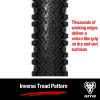 WTB Venture Gravel Bike Tire (700 x 40) Tubeless Folding – Light & Fast Rolling – Gravel & Bikepacking (Black/Tan)(Tan)