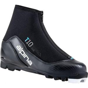 Alpina T 10 Eve Womens NNN Cross Country Ski Boots 2022-41/Black-Blue