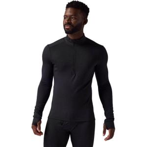 Backcountry, Pines Microgrid Ultra-Lt Baselayer 1/4-Zip Top – Men’s(Black)