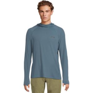 Mountain Hardwear Men’s Crater Lake Hoody for Hiking, Camping, Backpacking, and Casual Wear(Adriatic Blue)