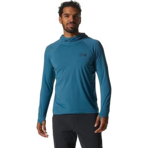 Mountain Hardwear Men’s Crater Lake Hoody for Hiking, Camping, Backpacking, and Casual Wear(Caspian)