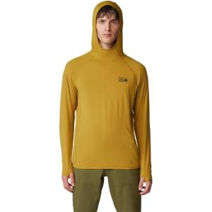 Mountain Hardwear Men’s Crater Lake Hoody for Hiking, Camping, Backpacking, and Casual Wear(Dark Bolt)