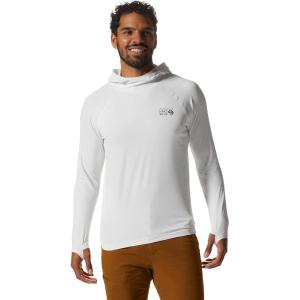 Mountain Hardwear Men’s Crater Lake Hoody for Hiking, Camping, Backpacking, and Casual Wear(Fogbank)
