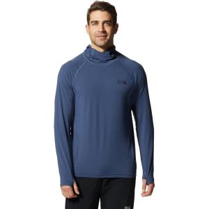 Mountain Hardwear Men’s Crater Lake Hoody for Hiking, Camping, Backpacking, and Casual Wear(Zinc)