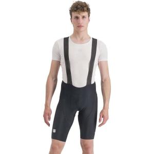 Sportful Men’s Classic Bibshort for Road Biking, Cycling and Racing(Black Cedar)