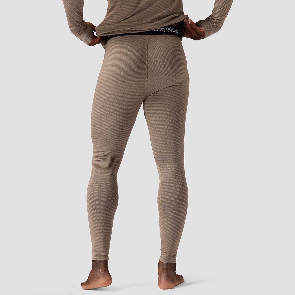 imageBackcountry Pines Microgrid UltraLt Baselayer Bottom MensFallen Rock