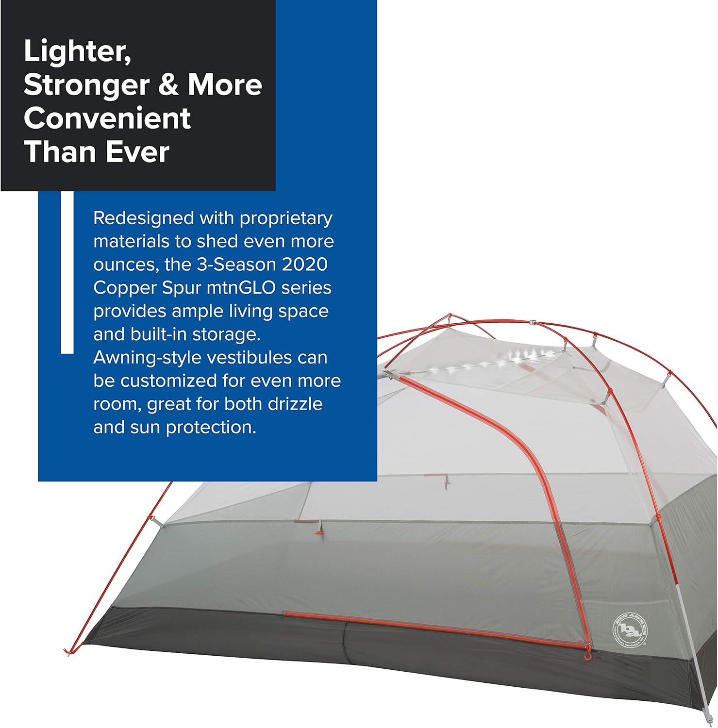 imageBig Agnes Copper Spur HV UL Ultralight Backpacking Tent3 Person Mtnglo