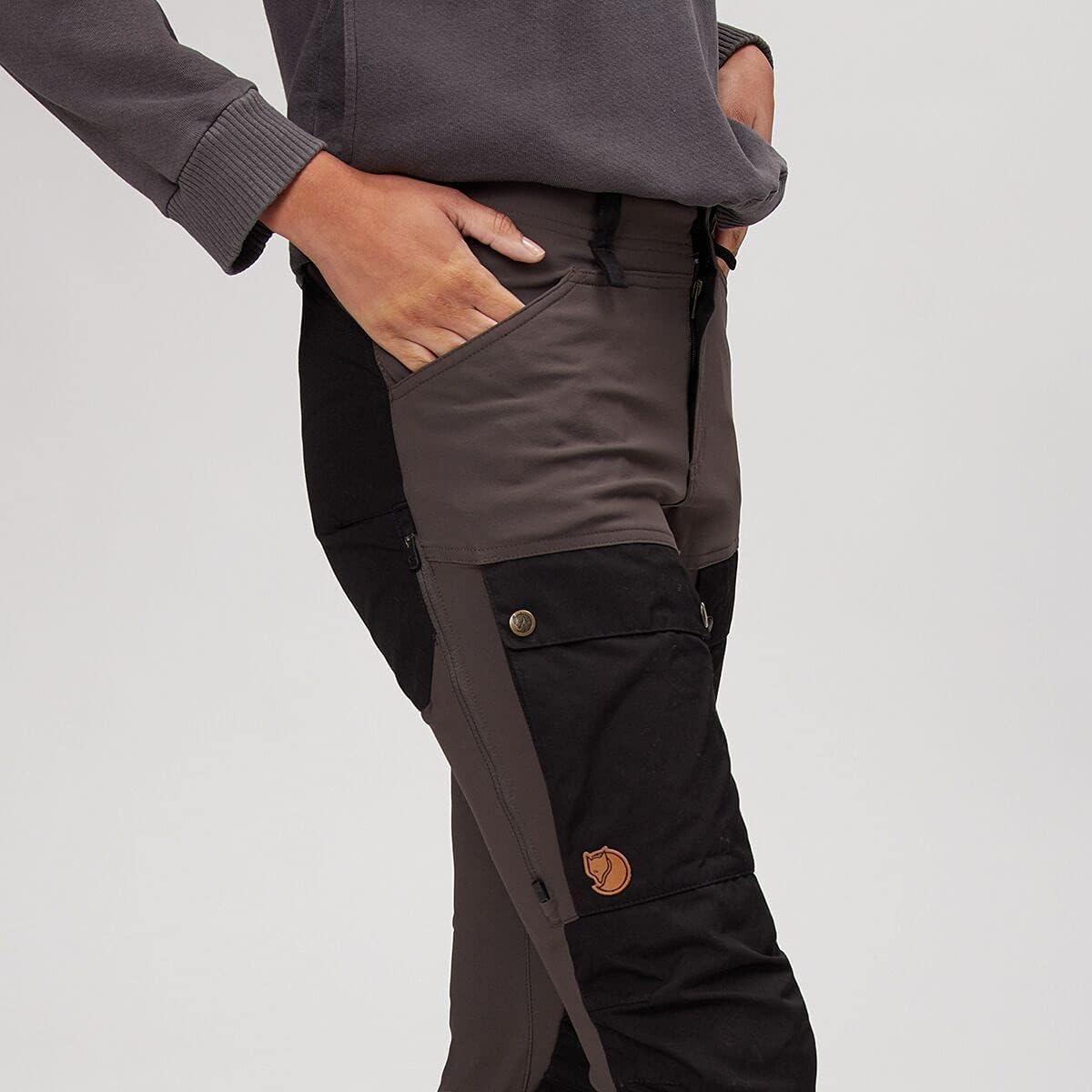 imageFjallraven Keb Trousers Curved WomensBlackStone Grey