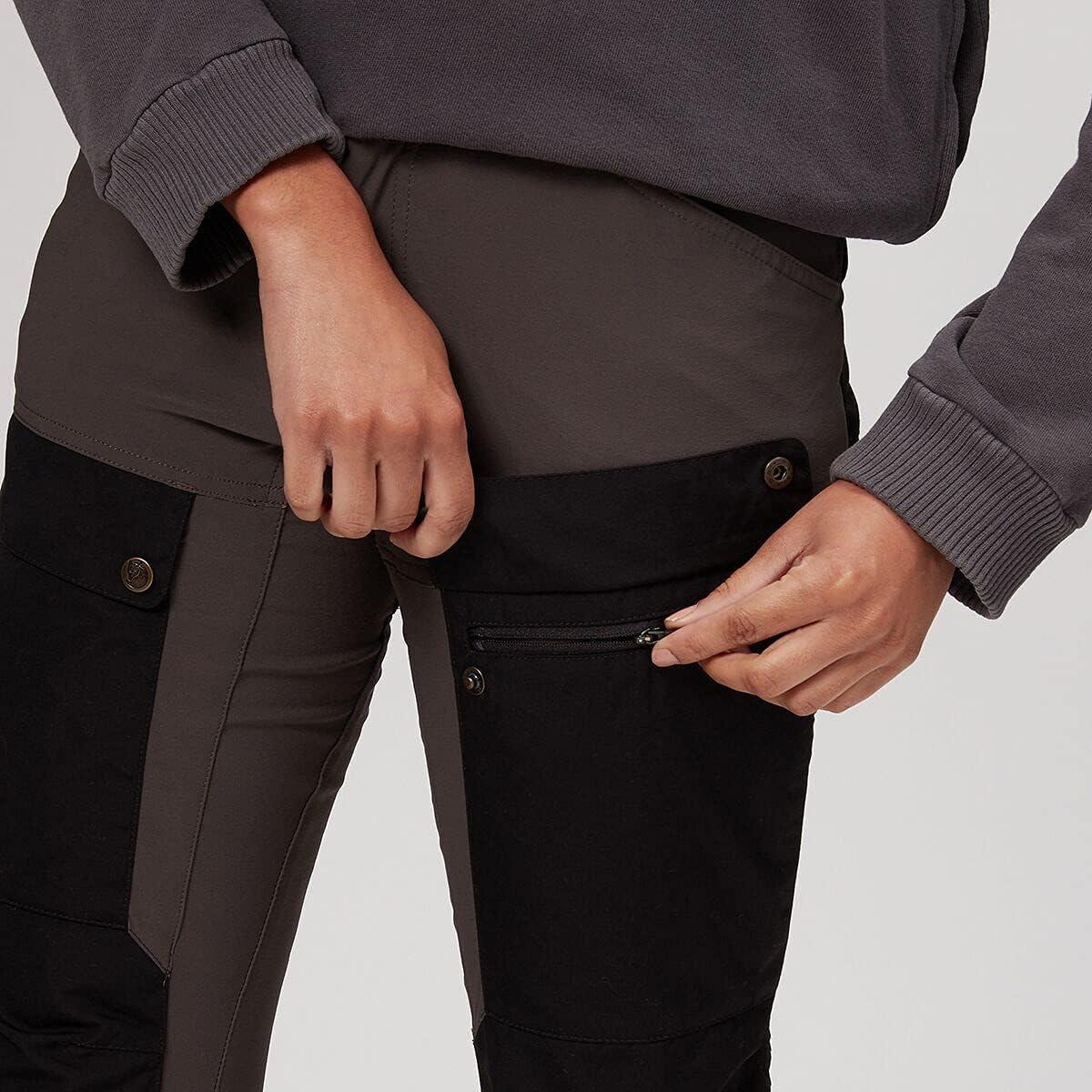 imageFjallraven Keb Trousers Curved WomensBlackStone Grey