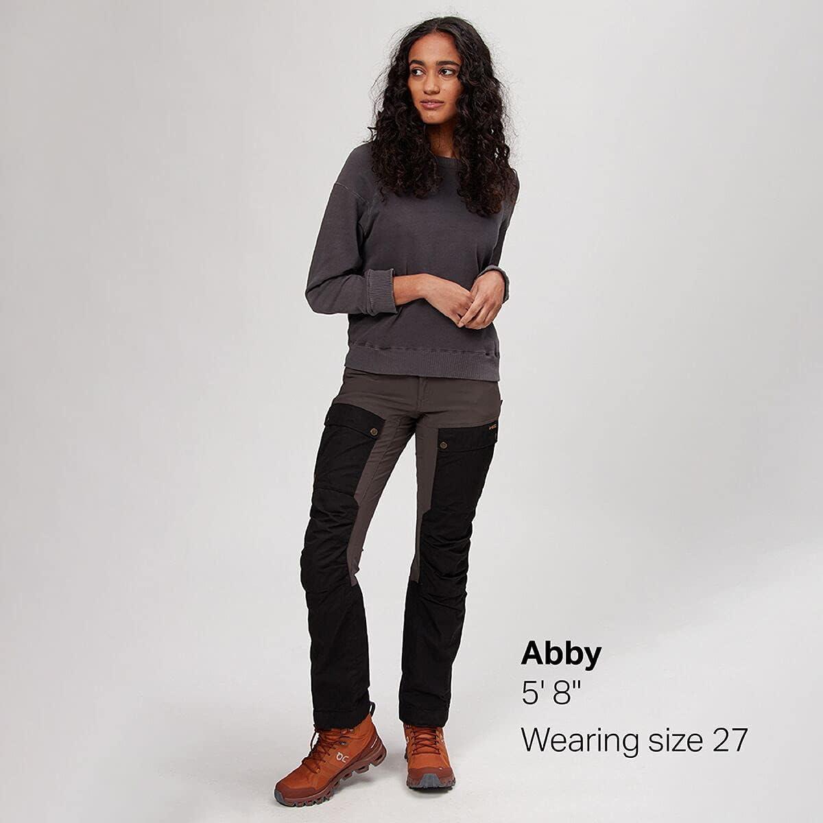 imageFjallraven Keb Trousers Curved WomensBlackStone Grey