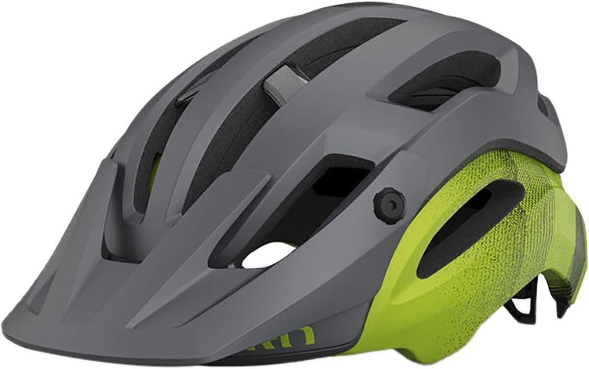 imageGiro Manifest Spherical Cycling Helmet MensMatte Metallic BlackAno Lime 2022