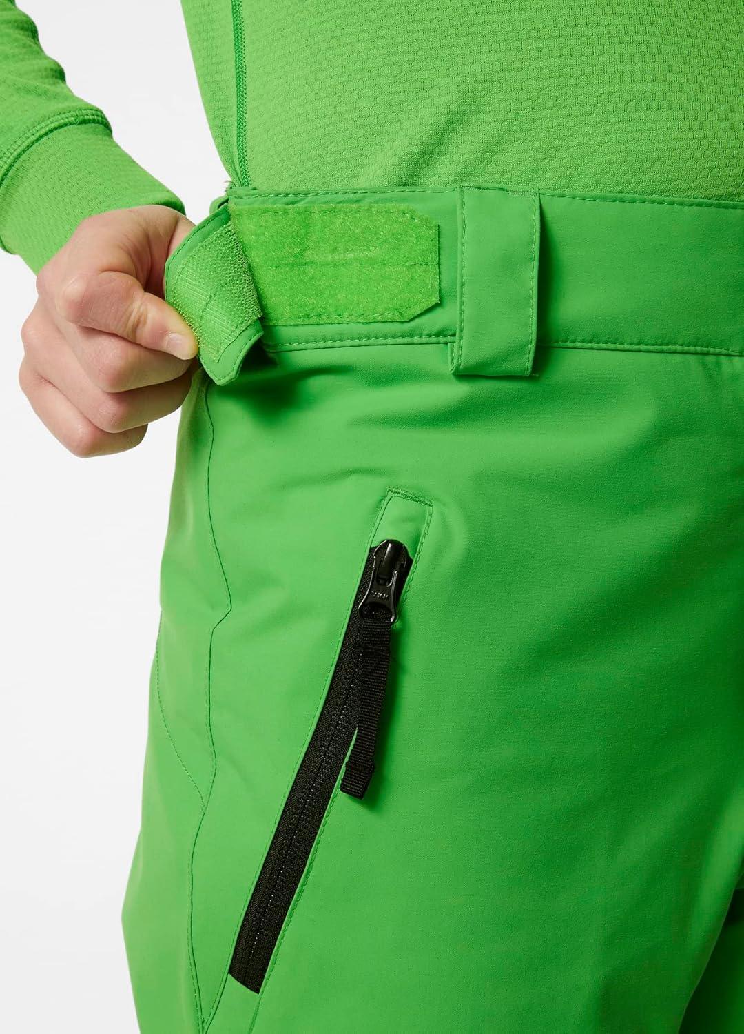 imageHellyHansen Junior Legendary Pant Ski Pants with HELLY TECH Waterproof Windproof Breathable Extendable Length417 Clover