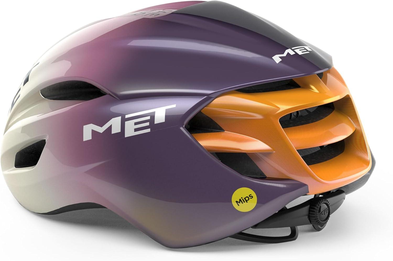 imageMET Manta MIPS Aero Road Bike Helmet Lightweight Aerodynamic Cycling Helmet for Adults Internal Air Channeling MIPSC2 Tech Sunglasses PortUAE Team ADQ Limited Edition