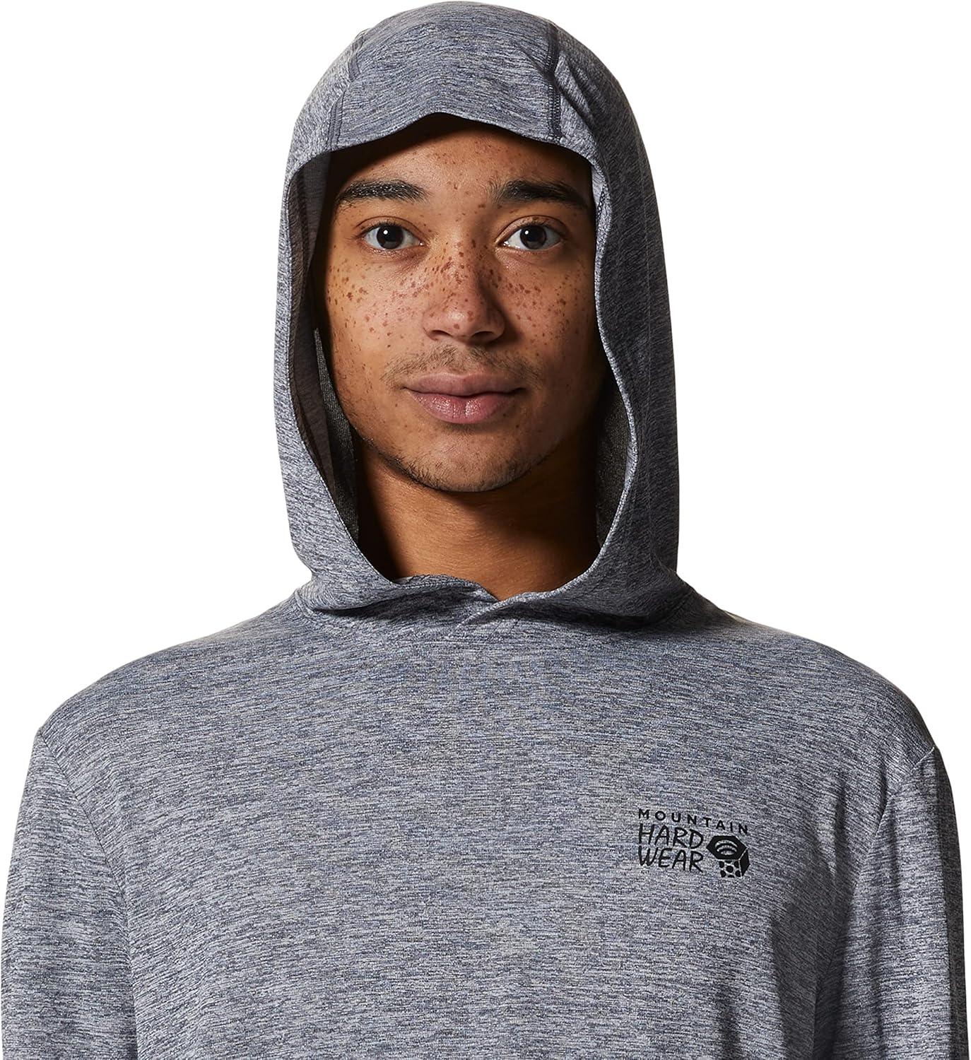 imageMountain Hardwear Mens Sunblocker HoodyFoil Grey Heather