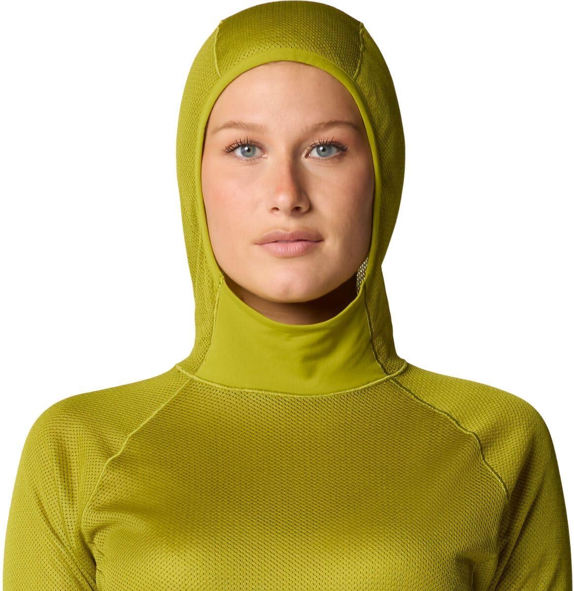 imageMountain Hardwear Womens Airmesh HoodyPython Green