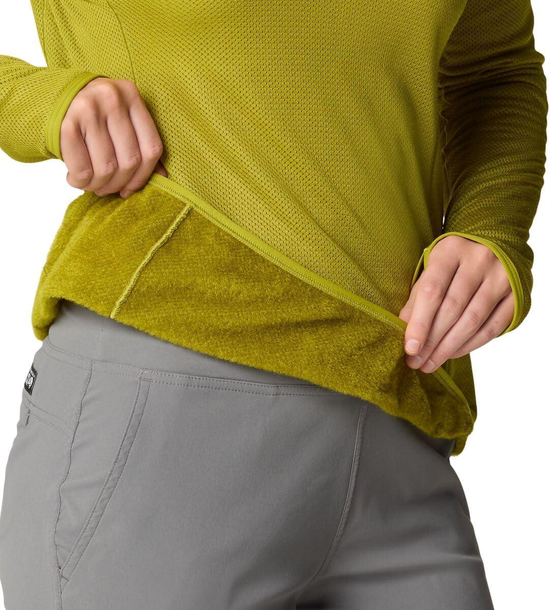 imageMountain Hardwear Womens Airmesh HoodyPython Green