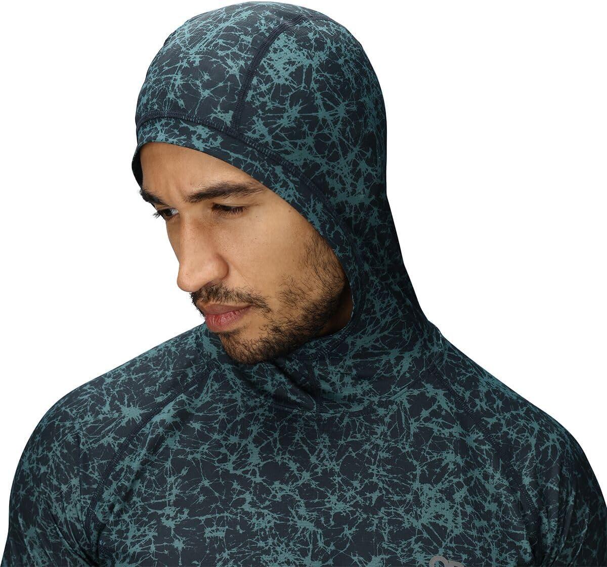 imageOutdoor Research Mens Echo Printed HoodieDark Navy Atoms