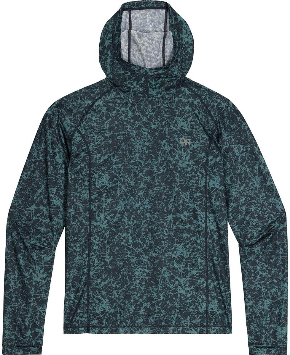 imageOutdoor Research Mens Echo Printed HoodieDark Navy Atoms