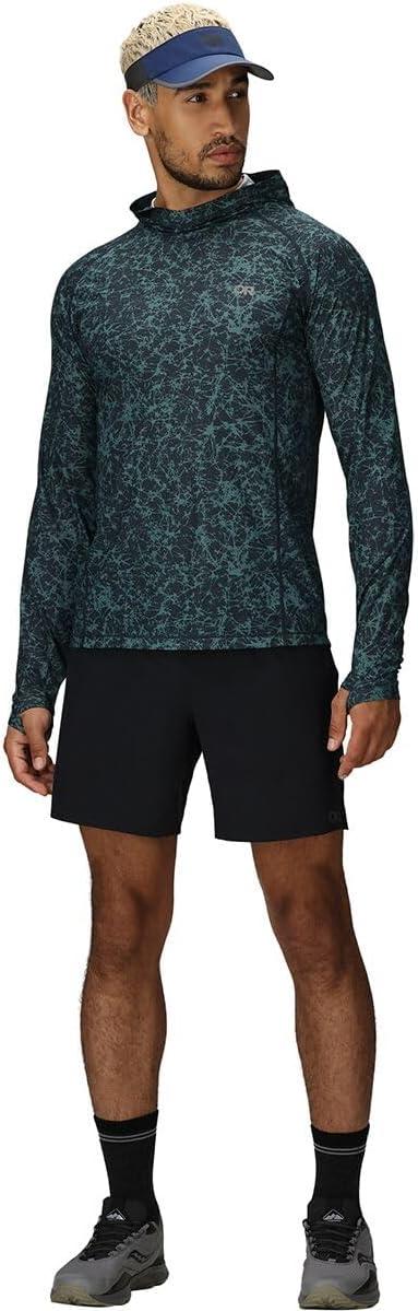imageOutdoor Research Mens Echo Printed HoodieDark Navy Atoms