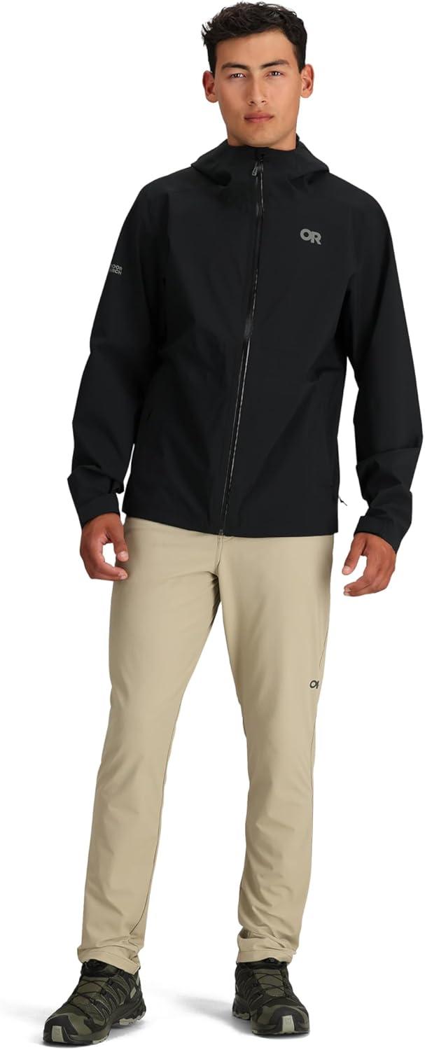imageOutdoor Research Mens Stratoburst Stretch Rain JacketBlack