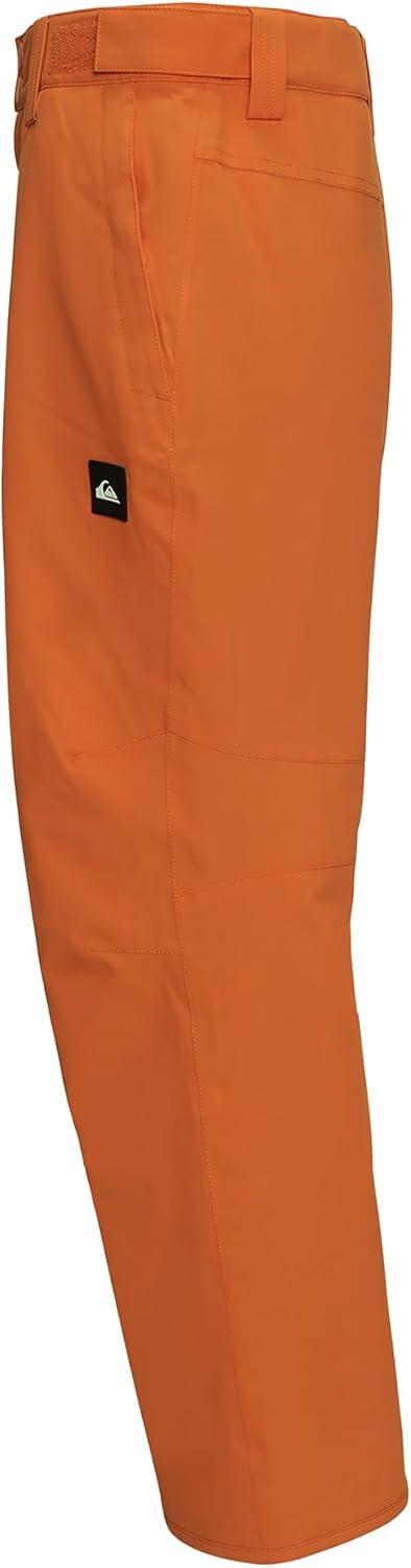 imageQuiksilver boys Heavyweight Ski Snow Estate Pant Insulated ampamp WaterproofAmberglow Estate