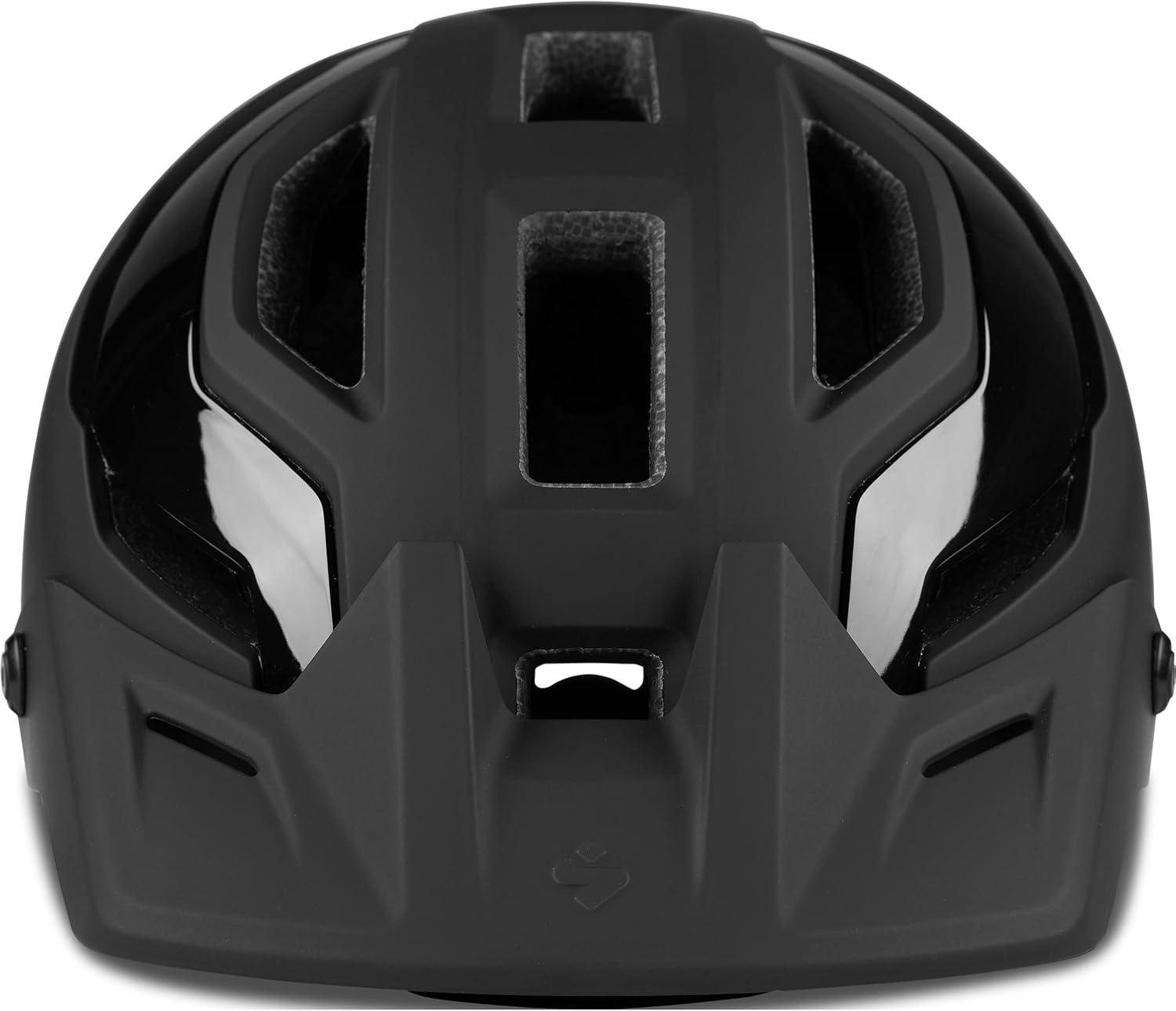 imageSweet Protection Trailblazer MIPS Bike Helmet Advanced Biking Gear with Adjustable Visor Variable Shell Technology and Superior VentilationMatte Black