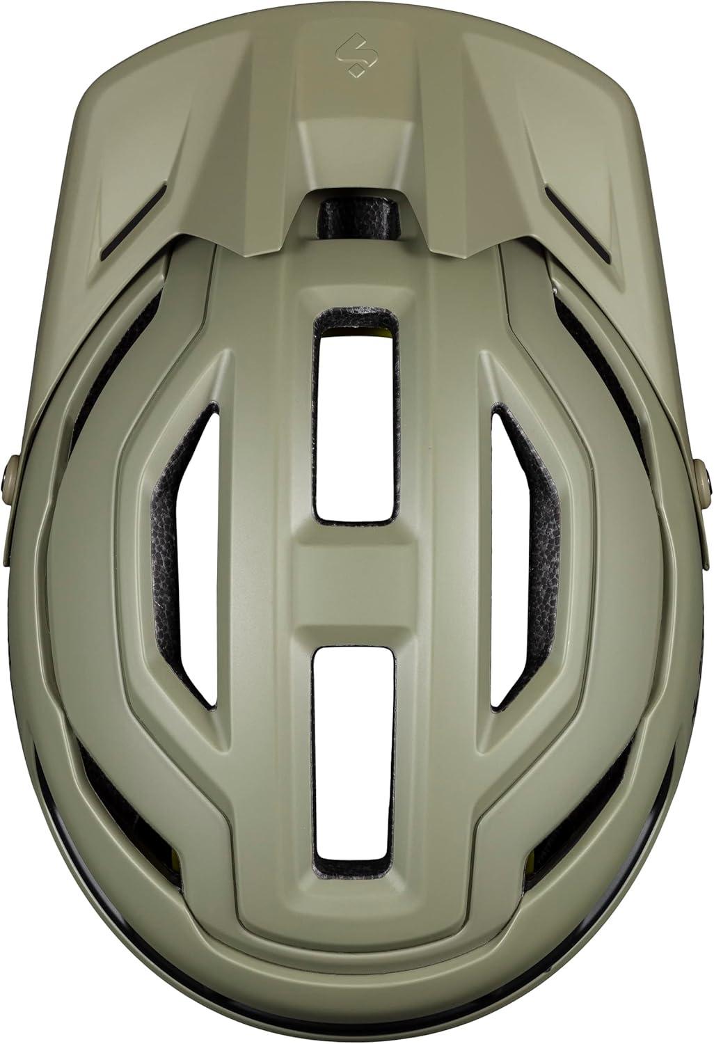 imageSweet Protection Trailblazer MIPS Bike Helmet Advanced Biking Gear with Adjustable Visor Variable Shell Technology and Superior VentilationWoodland