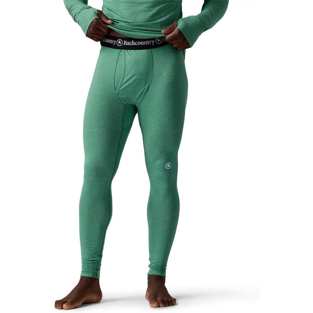 imageBackcountry Pines Microgrid UltraLt Baselayer Bottom MensGearhead Green