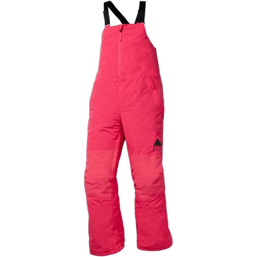 imageBurton Kids Skylar 2Layer Bib Pants  Waterproof Winter Snowboard Bib Pants for Boys ampamp GirlsAzalea Pink