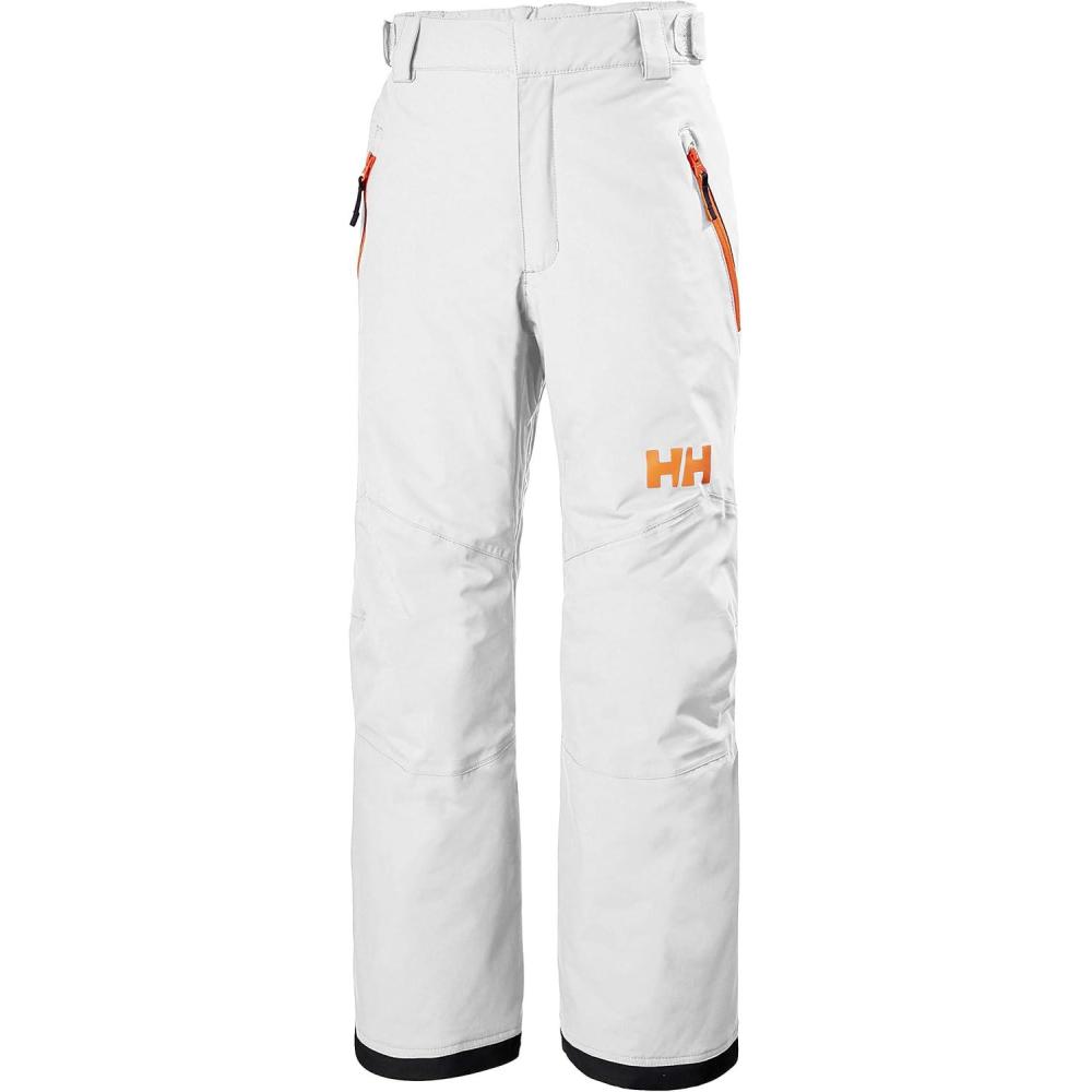 imageHellyHansen Junior Legendary Pant Ski Pants with HELLY TECH Waterproof Windproof Breathable Extendable Length001 White