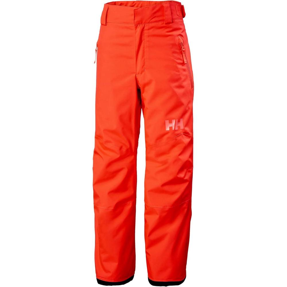 imageHellyHansen Junior Legendary Pant Ski Pants with HELLY TECH Waterproof Windproof Breathable Extendable Length247 Neon Coral
