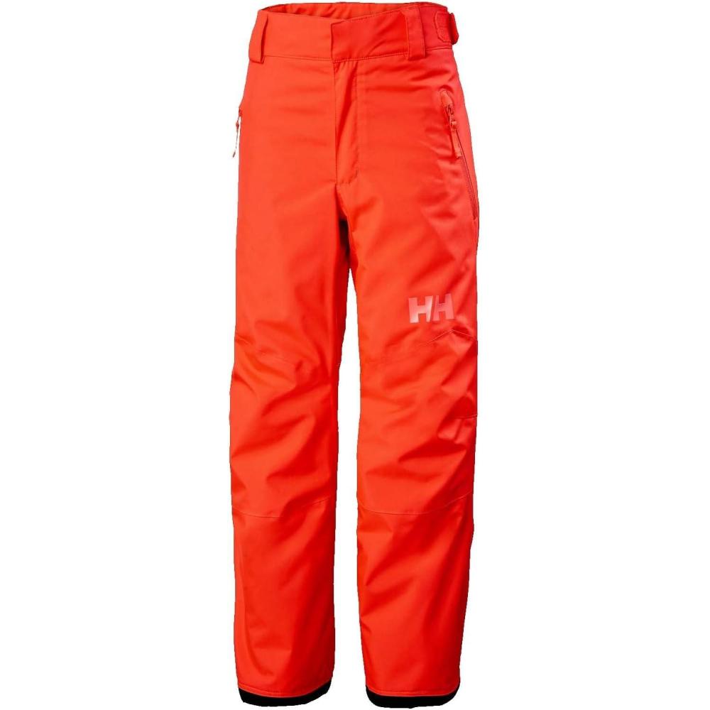 imageHellyHansen Junior Legendary Pant Ski Pants with HELLY TECH Waterproof Windproof Breathable Extendable Length248 Neon Coral