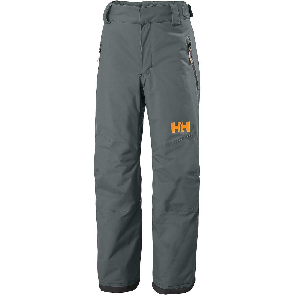 imageHellyHansen Junior Legendary Pant Ski Pants with HELLY TECH Waterproof Windproof Breathable Extendable Length609 Storm