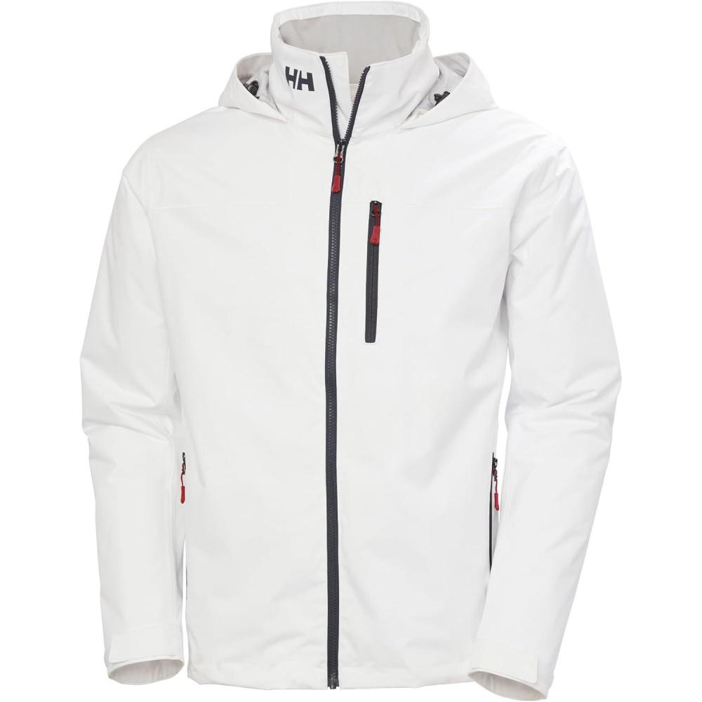 imageHellyHansen Mens Crew Hooded Midlayer Jacket 20001 White