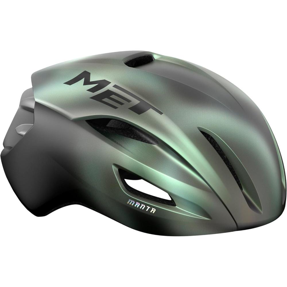 imageMET Manta MIPS Aero Road Bike Helmet Lightweight Aerodynamic Cycling Helmet for Adults Internal Air Channeling MIPSC2 Tech Sunglasses PortMatte Motion Blur