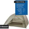 Big Agnes Copper Spur HV UL – Ultralight Backpacking Tent(4 Person (Olive Green))