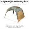 Big Agnes Sage Canyon Shelter Plus Accessory Wall – Camping Tent Accessories, Pop Up Sun and Wind Shade Screen