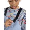 Burton Kids’ Skylar 2-Layer Bib Pants – Waterproof Winter Snowboard Bib Pants for Boys & Girls(Dusty Blue)