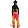 Burton Kids’ Skylar 2-Layer Bib Pants – Waterproof Winter Snowboard Bib Pants for Boys & Girls(Fur Goldenrod)