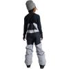 Burton Kids’ Skylar 2-Layer Bib Pants – Waterproof Winter Snowboard Bib Pants for Boys & Girls(Silver Sconce)