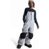 Burton Kids’ Skylar 2-Layer Bib Pants – Waterproof Winter Snowboard Bib Pants for Boys & Girls(Silver Sconce)