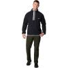 Columbia mens Helvetia II Half Snap Fleece(Black)
