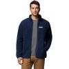 Columbia mens Helvetia II Half Snap Fleece(Collegiate Navy)