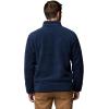 Columbia mens Helvetia II Half Snap Fleece(Collegiate Navy)