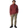 Columbia mens Helvetia II Half Snap Fleece(Spice)