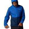 Columbia mens Hikebound Ii Jacket(Mountain Blue/Collegiate Navy)