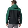 Columbia mens Hikebound Ii Jacket(Rain Forest/Black)