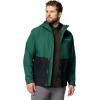 Columbia mens Hikebound Ii Jacket(Rain Forest/Black)