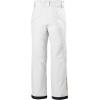 Helly-Hansen Junior Legendary Pant – Ski Pants with HELLY TECH: Waterproof, Windproof, Breathable, Extendable Length(001 White)